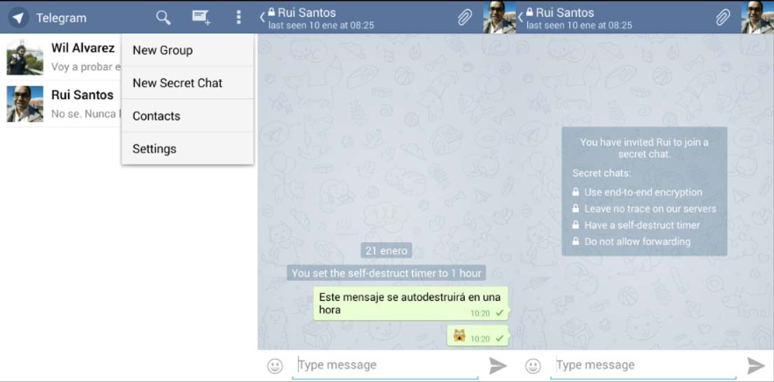 Geheime Telegram-Chats: Können sie gehackt werden?